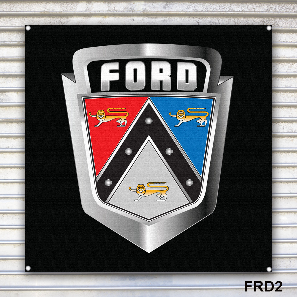 Ford Banner Sign Wall Art
