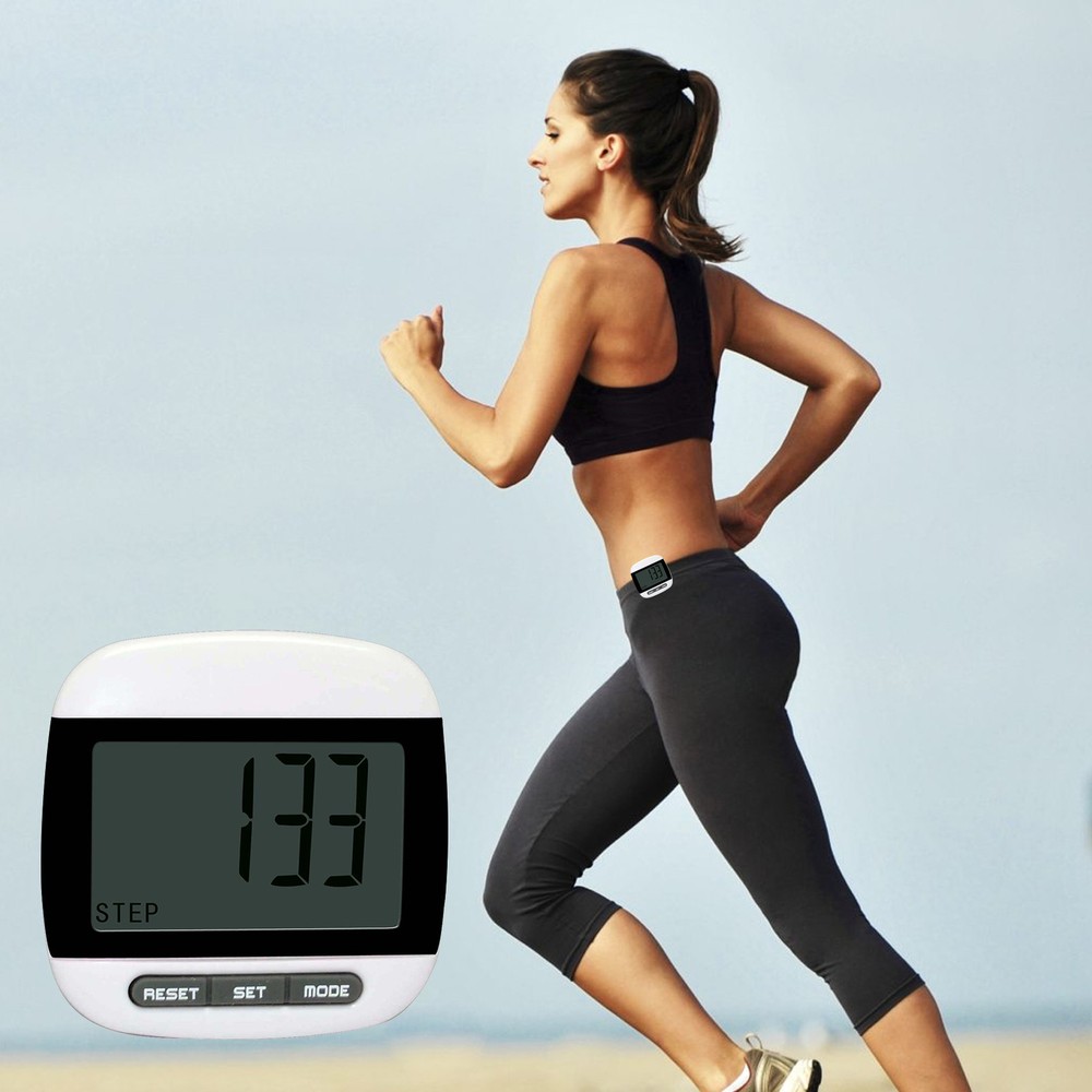 Pedometer For Elderly Step Counter For Seniors Digital Display Step Counter