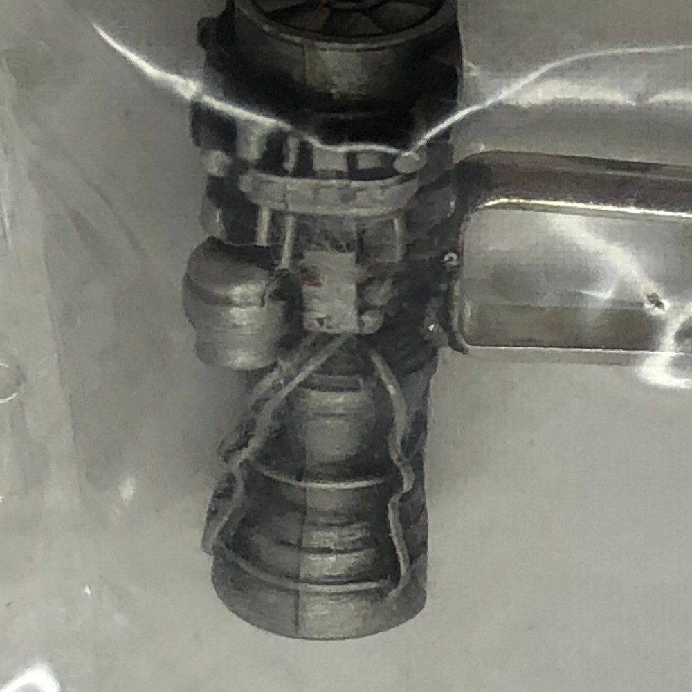 Turbine Engine Machine Cuff Links Rocket