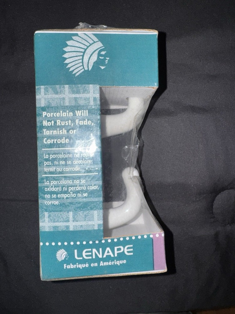 lenape porcelain Robe Hook