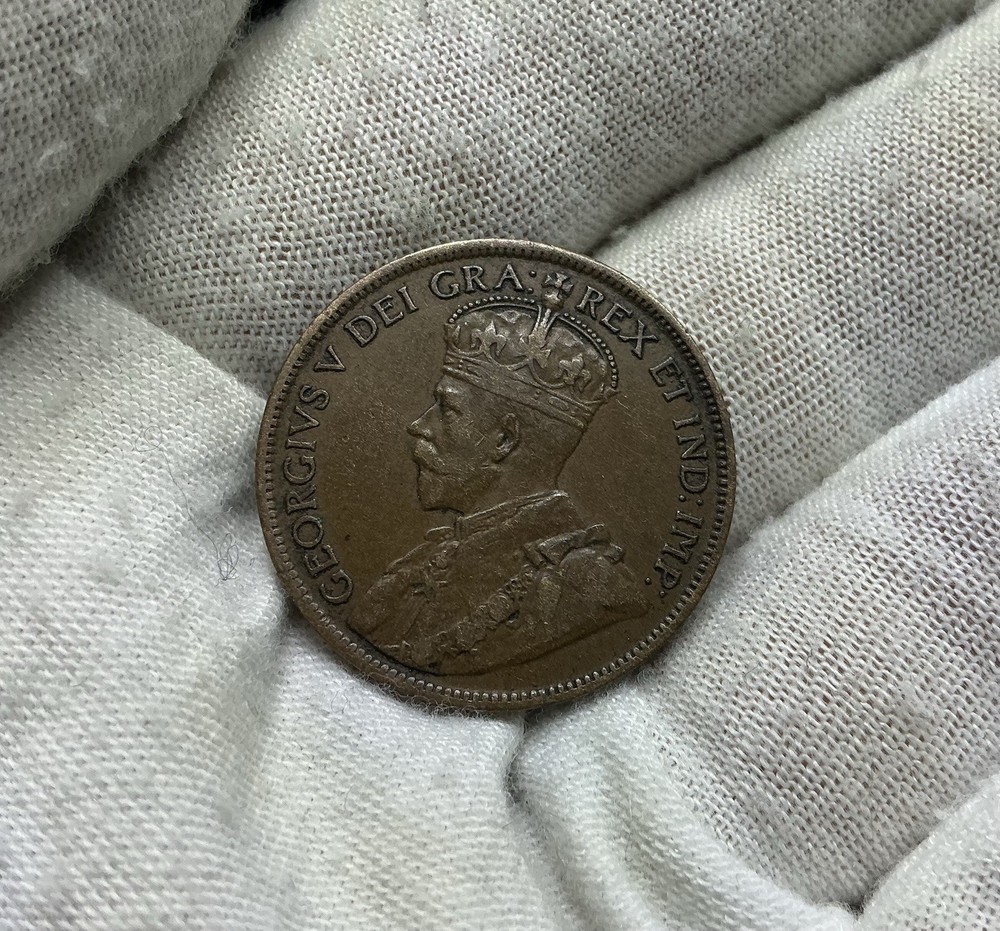 1917 Canada Large One Cent P347