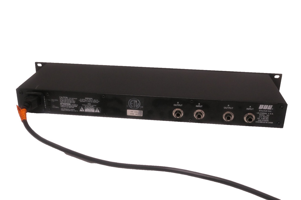 BBE 362 Sonic Maximizer Rack Mountable Audio Processor Phase Shift Enhancer