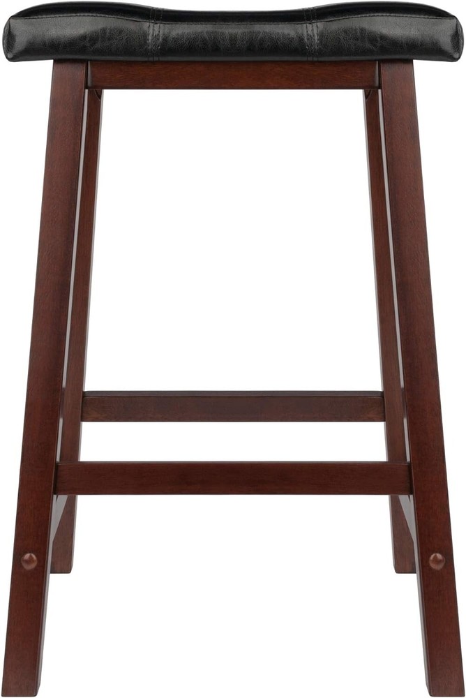 NEW Mona Stool, 24", Antique Walnut
