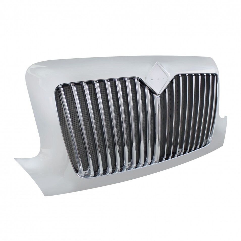2002+ International DuraStar Chrome Grille w/ Bug Screen