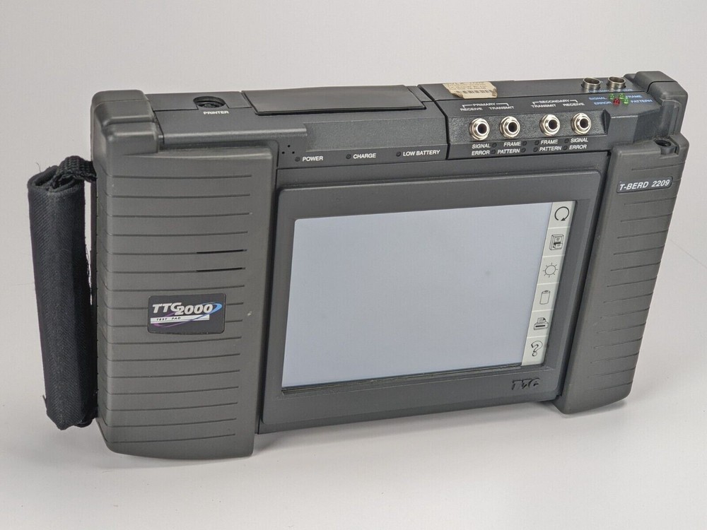 TTC T-BERD 2209 TTC 2000 TEST PAD ANALYZER