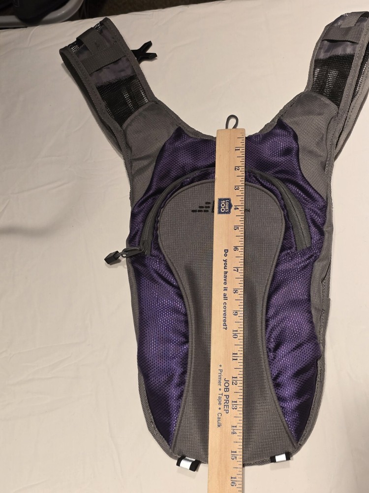 BCG Purple / Gray Hydration Backpack Without Bladder