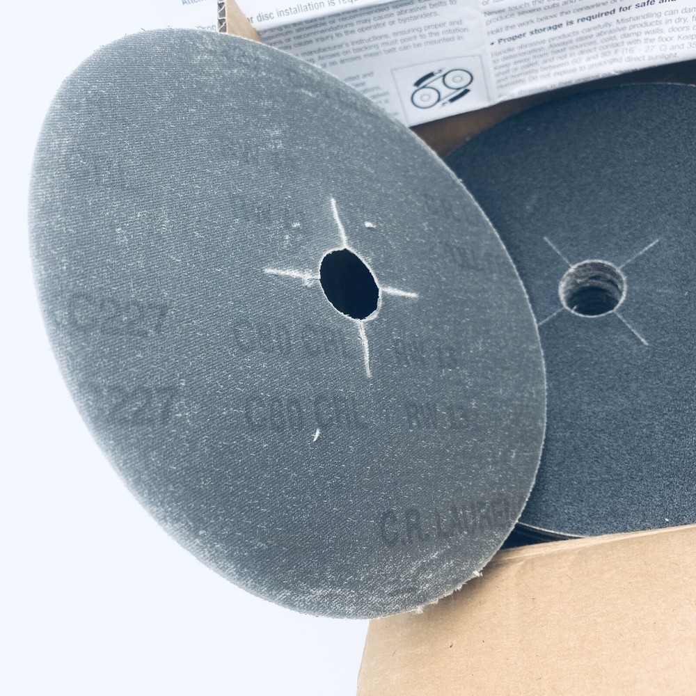 CRL 7X7880CB, 7" X 7/8" GRIT POLYESTER BACK SANDING DISCK ( 50 PACK )