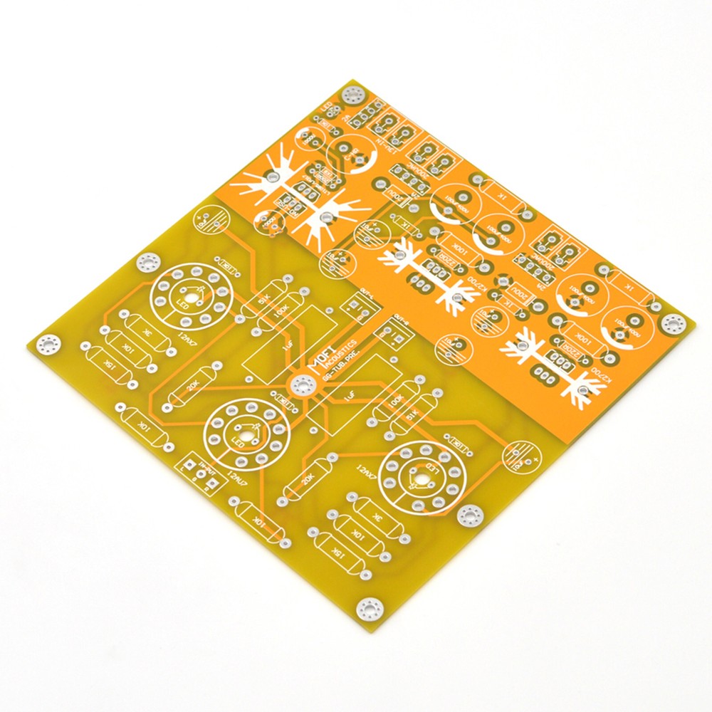 1pc Ground Grid-Tube Pre-Amplifie PCB Board