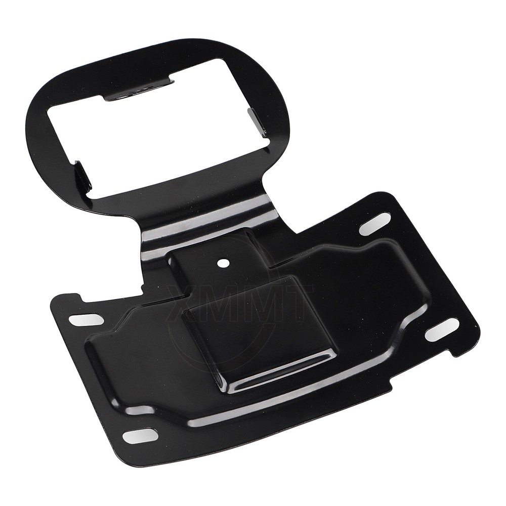 Black License Plate Frame Relocation Kit Fit For Harley Road Electra Glide CVO