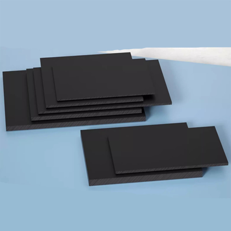Black ABS Plastic Sheet Panel DIY Model Craft 1/2/3/4/5/6mm Thick Various Size