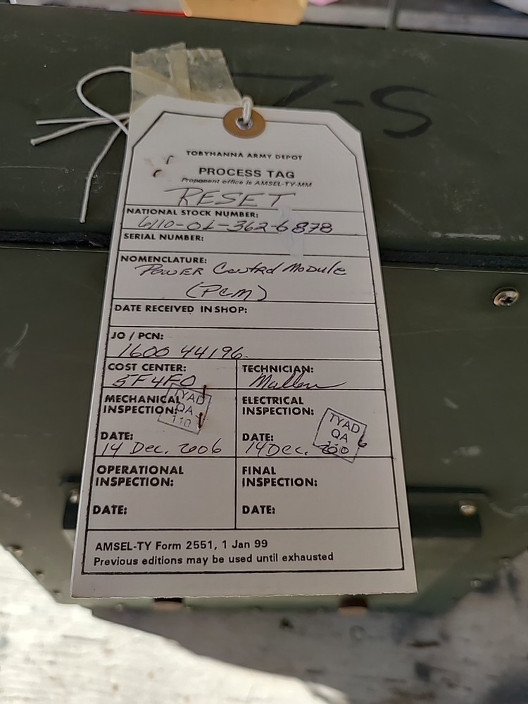 Refurbished MILITARY Distribution Box J-6081/6