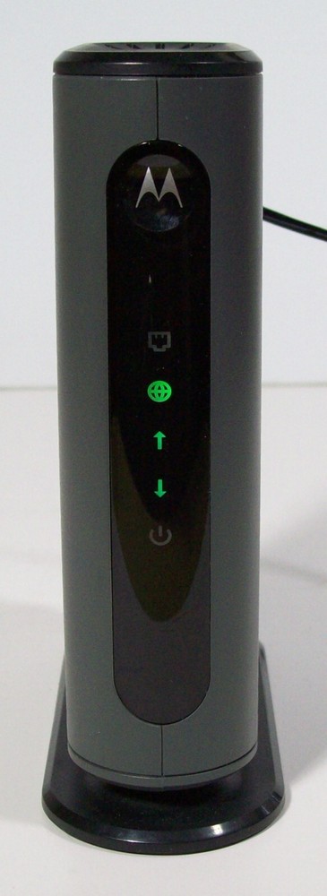 Motorola MB7220 DOCSIS 3.0 Cable Modem 8x4 343 Mbps Working Pull Comcast Xfinity