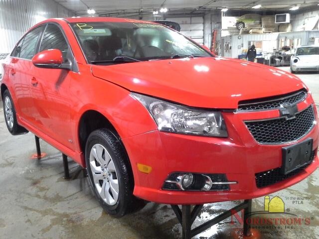 2014 Chevy Cruze Passenger Front Headrest Only Black Cloth