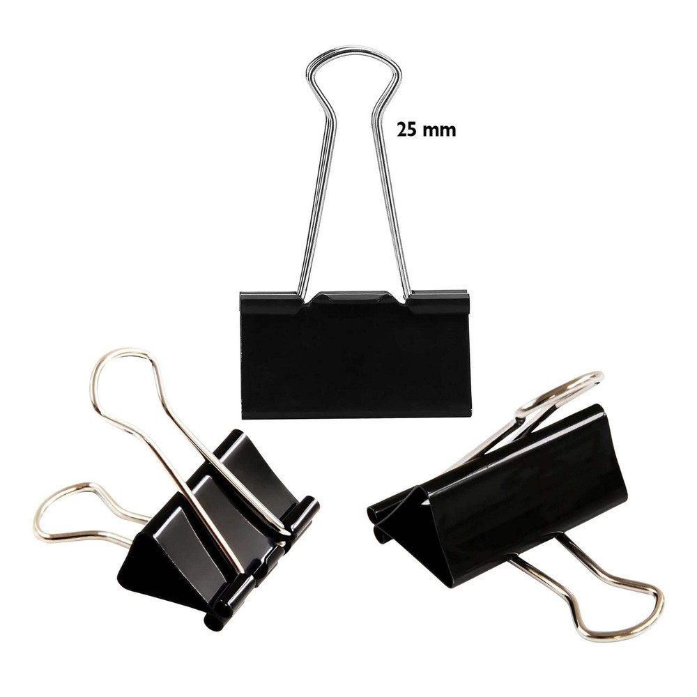 Elite Jumbo Binder Clips (25mm, 8 Pack)
