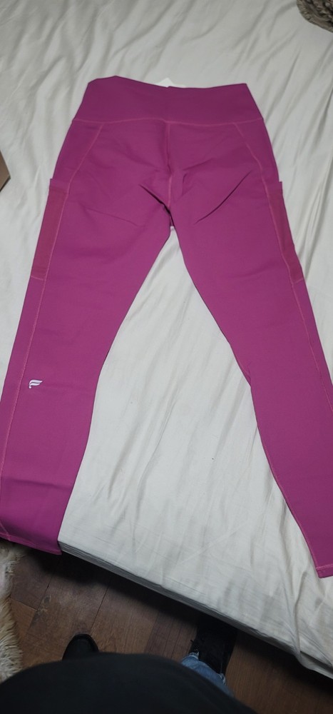 Fabletics Women's Powerhold Leggings Pink, Size L