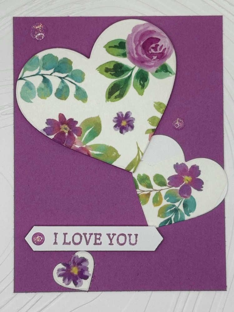 Stampin’ Up! LOVE / Valentine Card