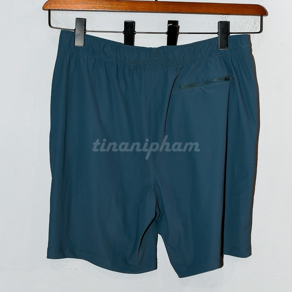 Glacier Men's Performance Shorts -Brown , blue