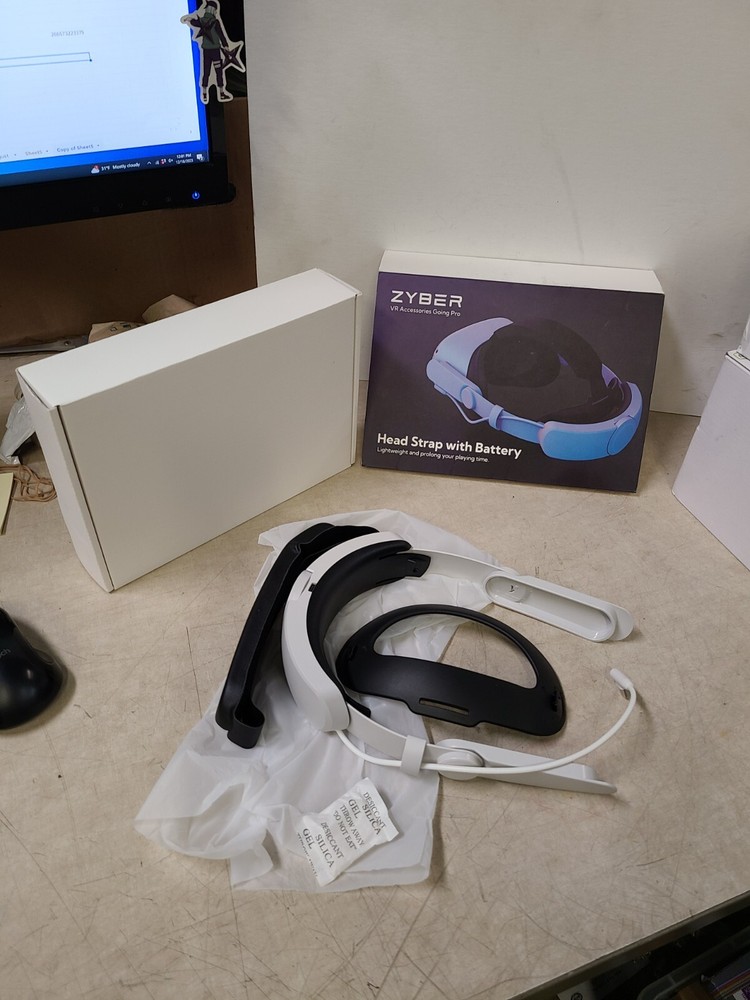 Zyber VR Accessories Going Pro Excellence Strap With Battery