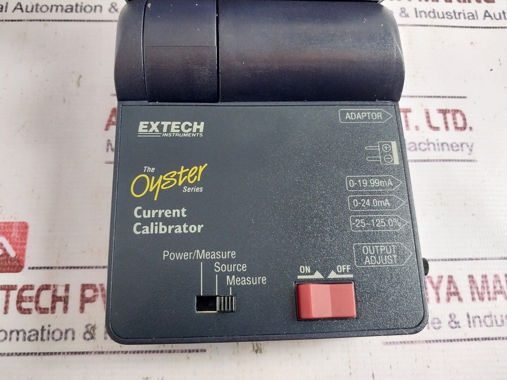 Extech Oyster Series Current Calibrator Adapter E066486 with Case