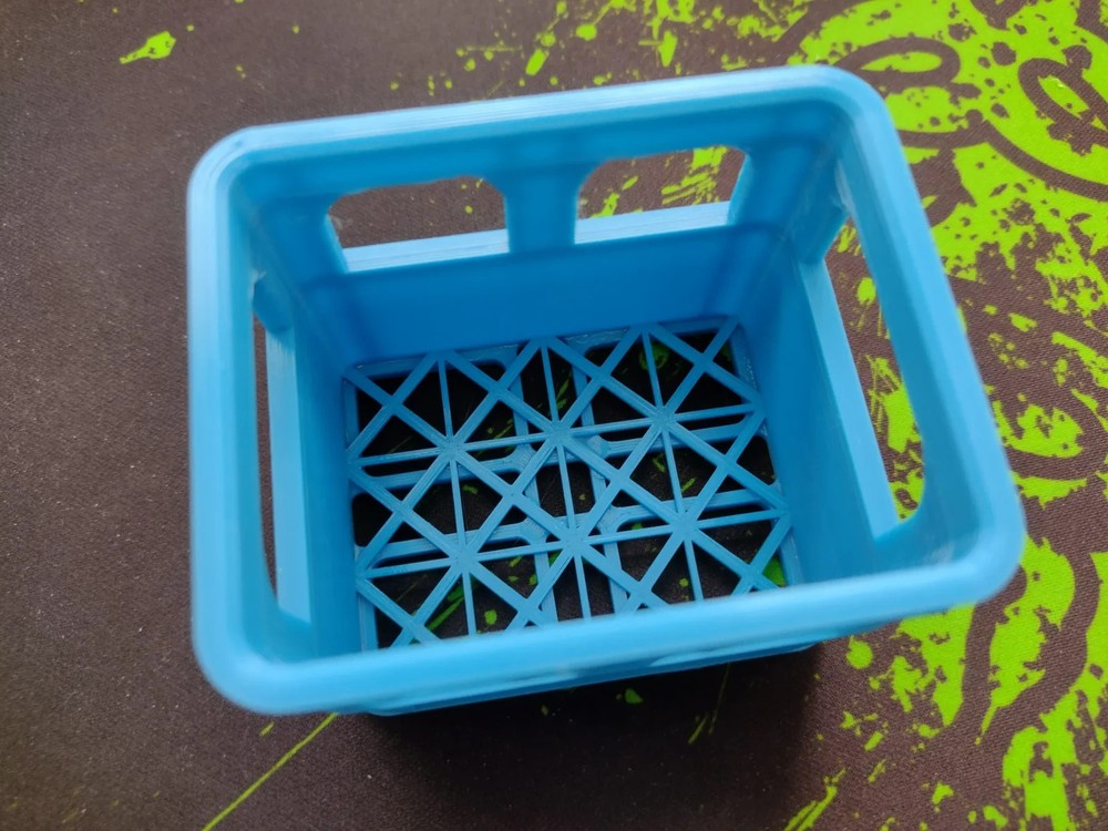 Multi Color Stackable Crate Battery Holder for AA, AAA, Optional Crate Tray