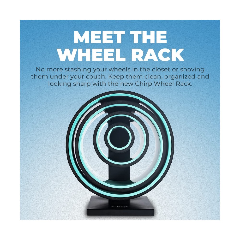 Chirp Wheel Rack - Storage for Muscle Massage Rollers, Secure & Easy Storage ...