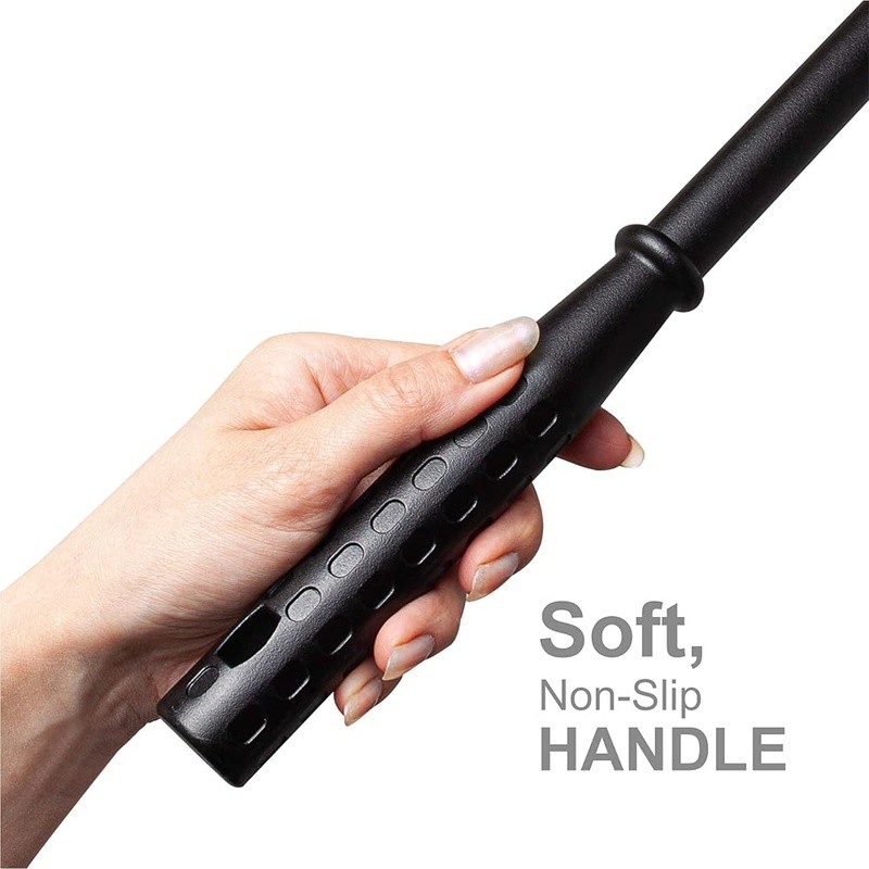 Car Window Squeegee Multi-Functional Lightweight W/ Scrubber & Durable Handle US