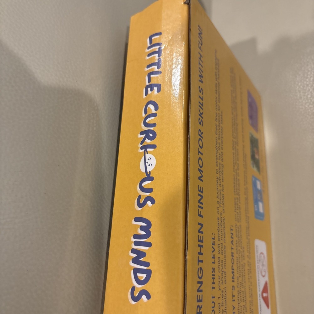 Little Curious Minds ScribbleSmart Workbook Level 1 Motor Skill & Basics Mastery