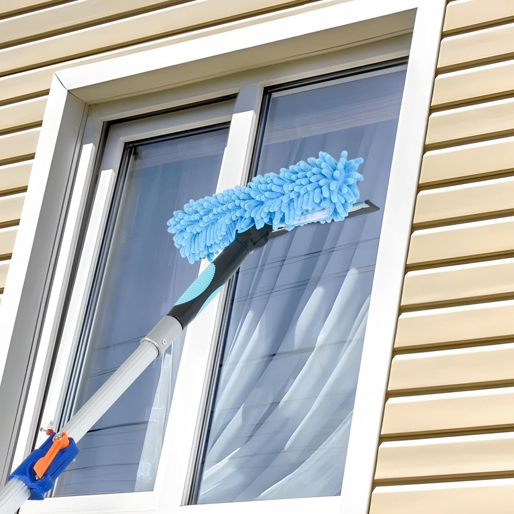 Telescoping Extension Pole, 5-12FT Multi-Purpose Extendable Pole with Universal