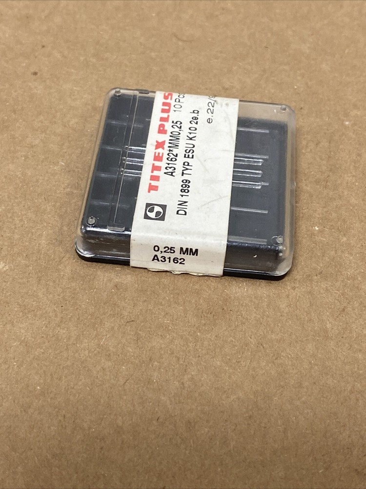 (5pcs) Titex Plus A3162-0.25 0.25mm Solid Carbide Micro Drill Bit