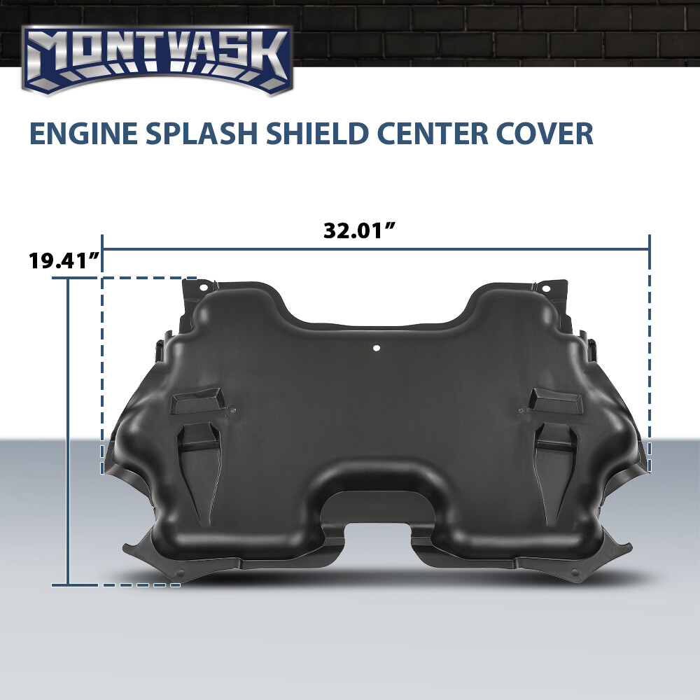 Front Engine Under Cover Splash Shield Fit For 2003-2009 Mercedes-Benz E320 E350