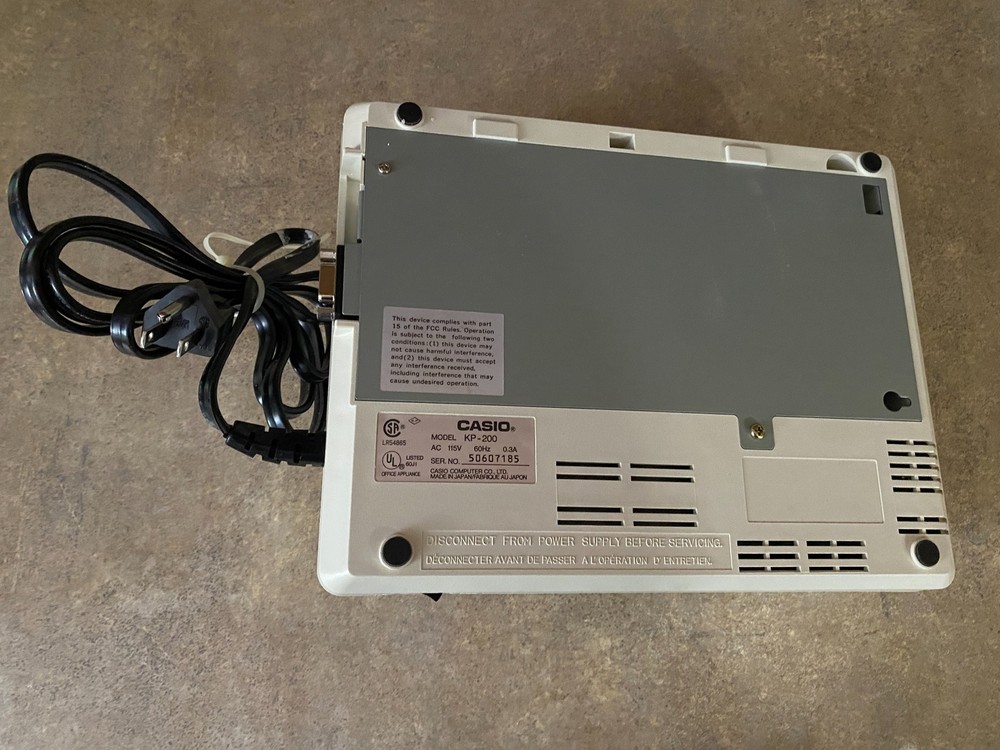 CASIO KP-200 POS REMOTE KITCHEN PRINTER