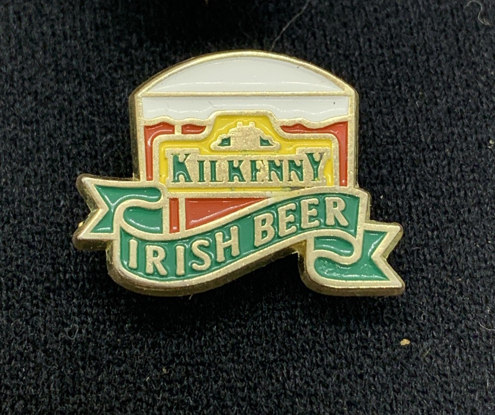 VINTAGE BEER PIN (LOT) QTY:18 (DIFF BRANDS/STYLES)