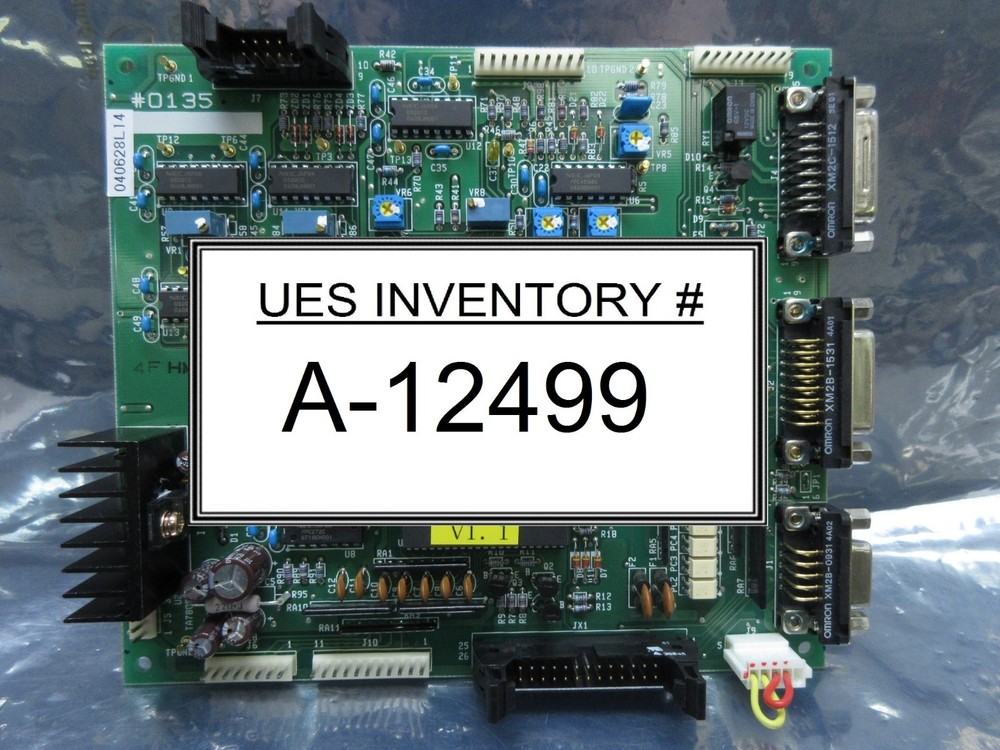 Omron #0135 Interface Board PCB Used Working