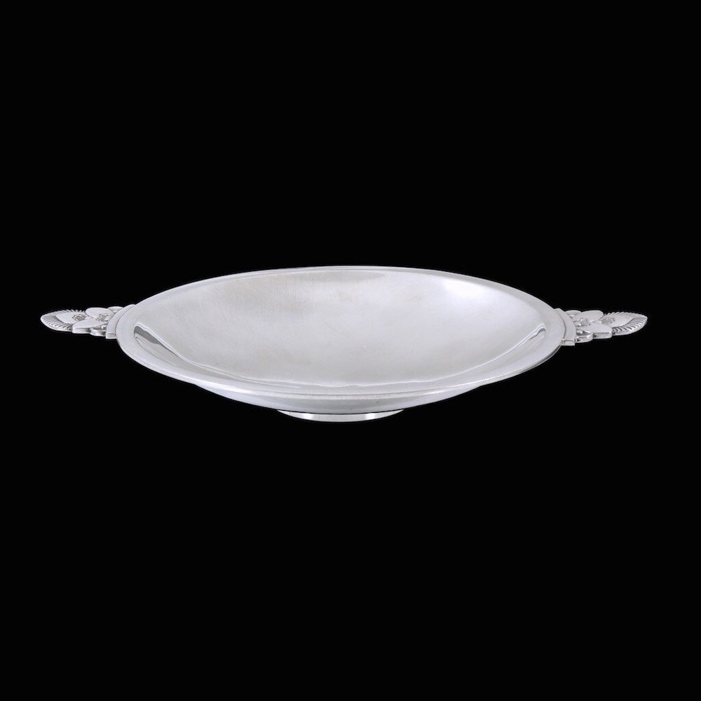 Georg Jensen. Sterling Silver Cactus Dish / Bowl - #629A.