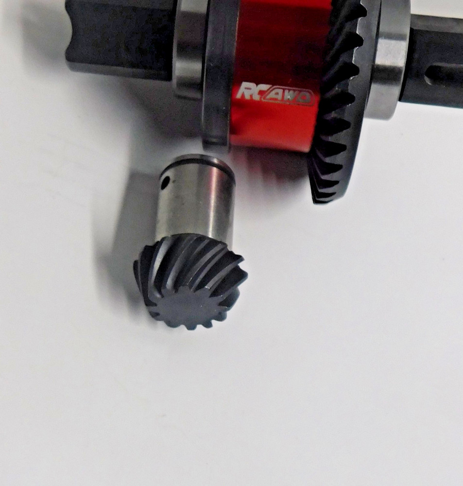 RCAWD Front/Rear Diff Combo Complete w/Diff Gear 39T Input Gear 12T