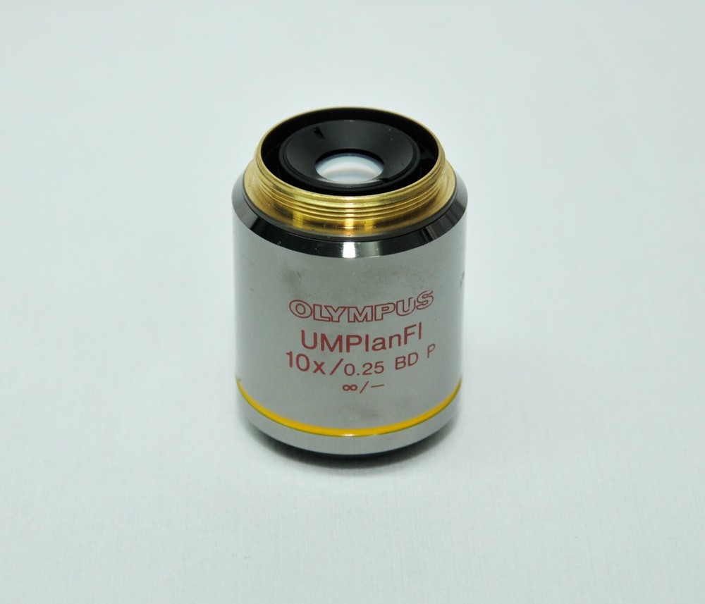 Olympus UMPlanFl 10x/0.25 BD P ∞/- Microscope Objective Lens