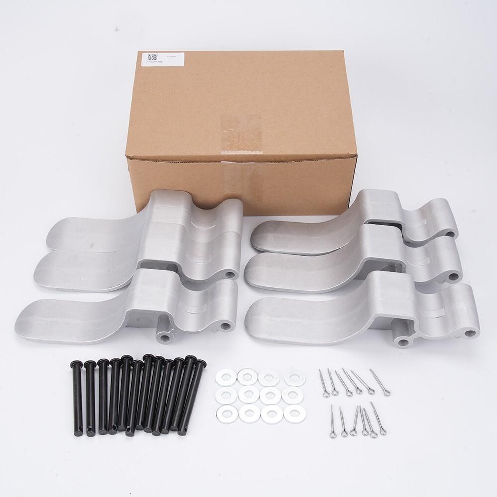 6 Pack Quick Release Upright Tarp Stop Replace Rusted Stops on Roll Tarp Systems