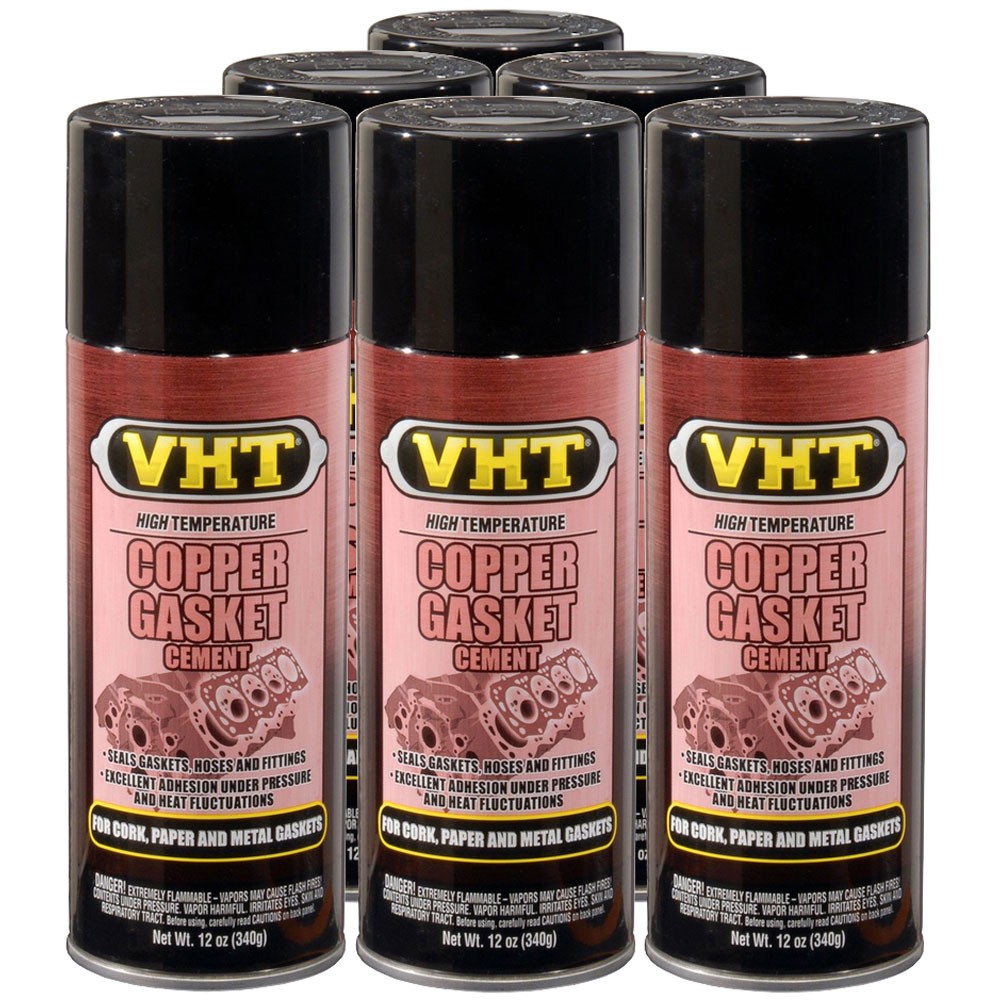 VHT Multi Purpose Adhesive SP21A (6pk); Copper Gasket Cement 12oz