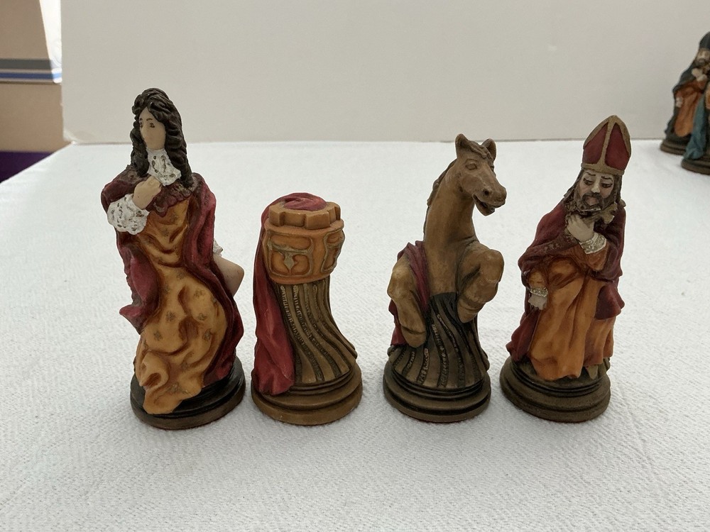 Chess Set Vintage Made In Britain