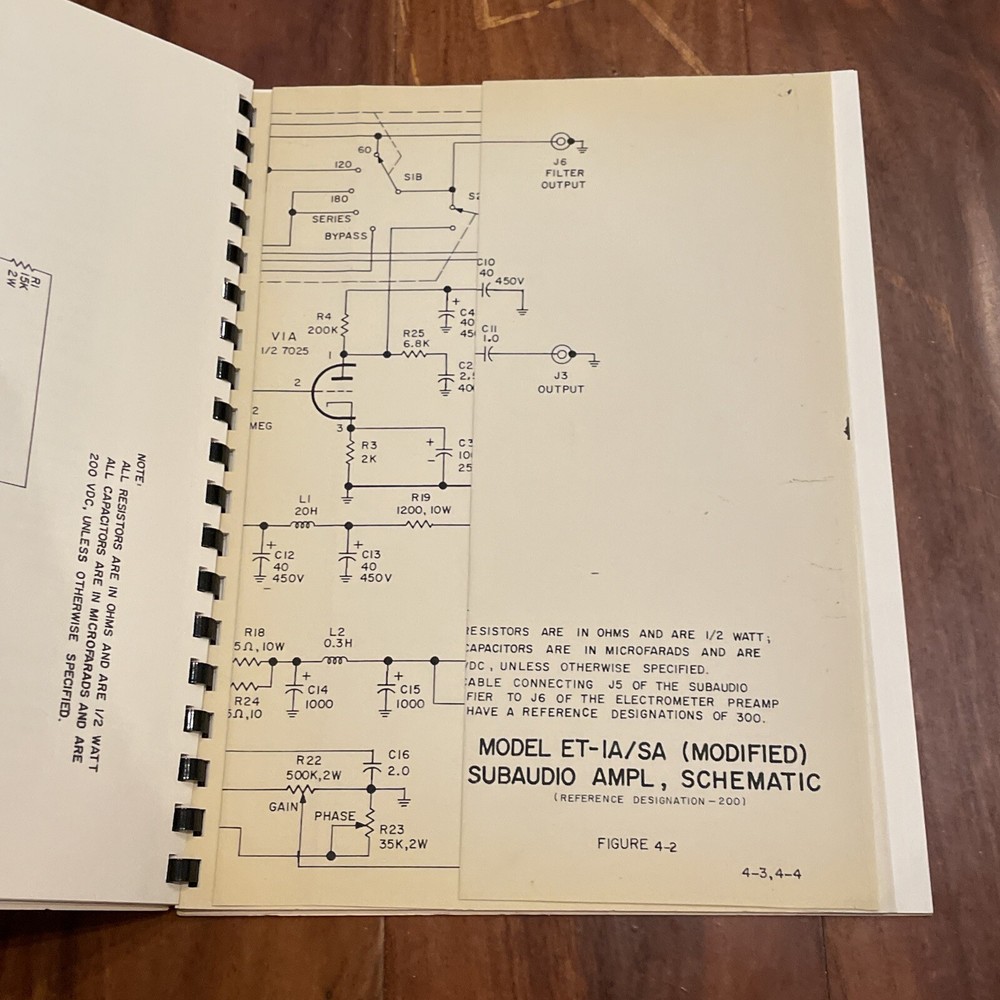 Honeywell Model ET-1A Sub-Audio Detection System Technical Manual 1967