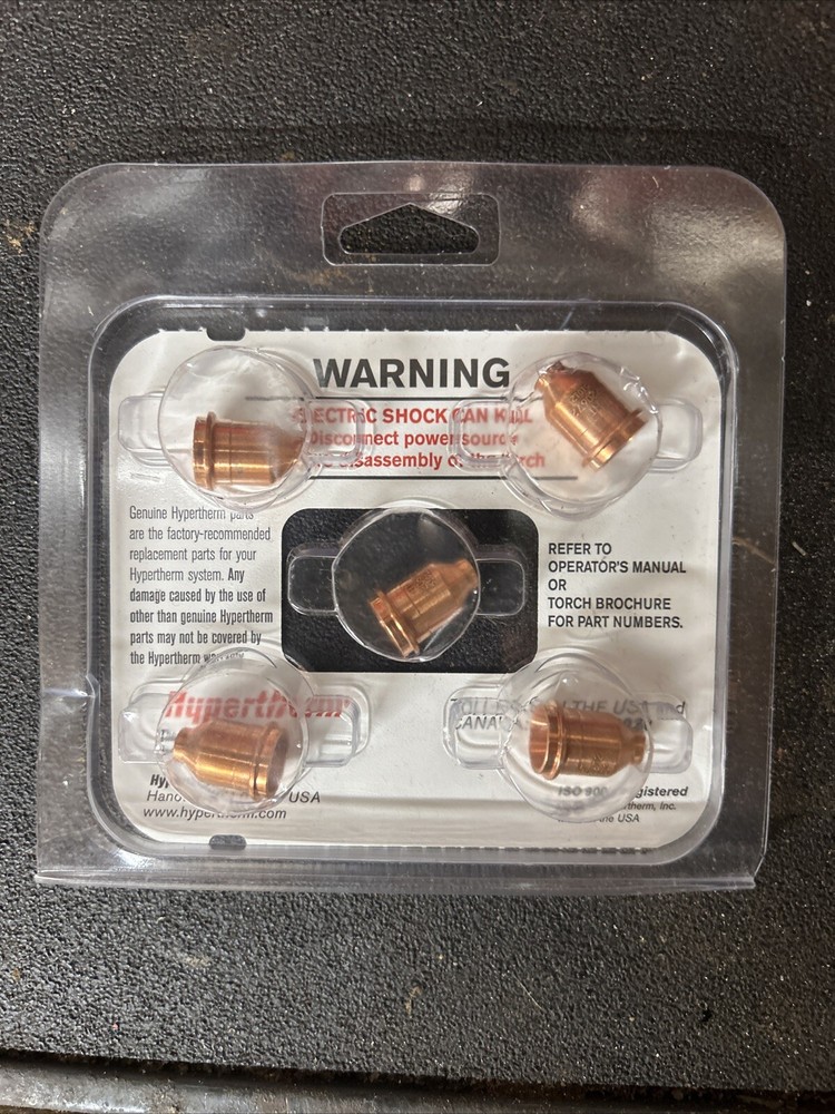Hypertherm Genuine Powermax 45 Gouging Nozzles 5 Pack 220672