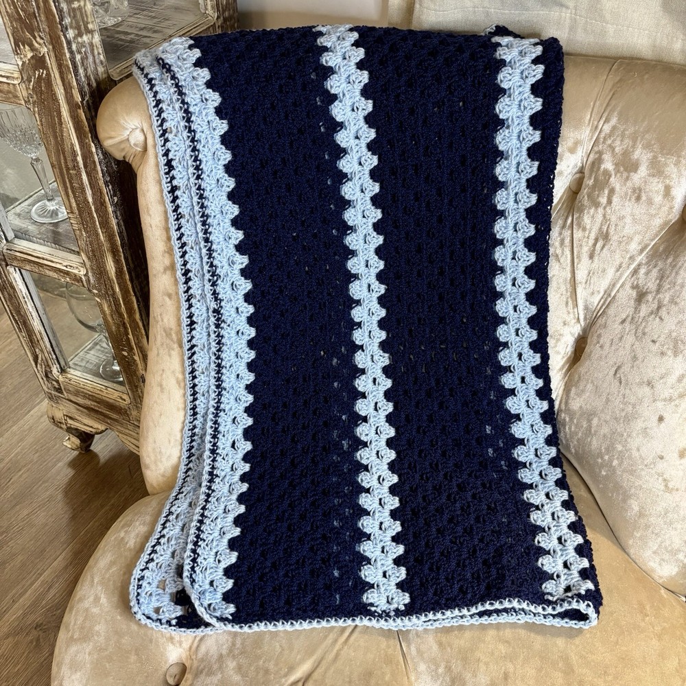 Handmade Pram Blanket Crochet