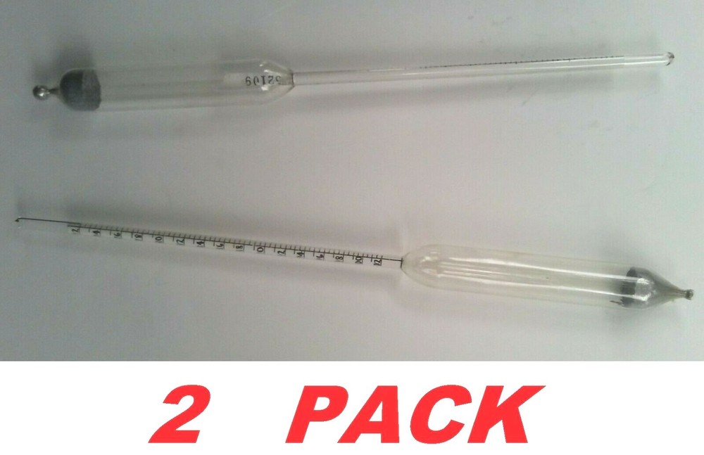 Griebel Hydrometer Twaddle No 4 (2 PACK)