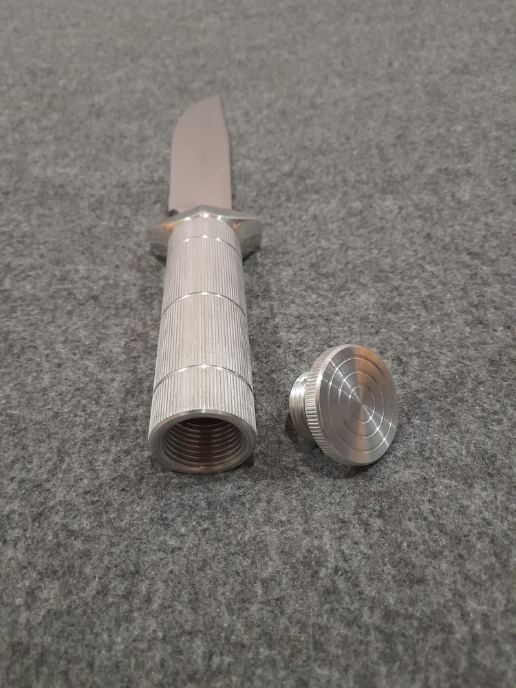 Knife ITK TOURIST With Cache Handmade Fixed Blade