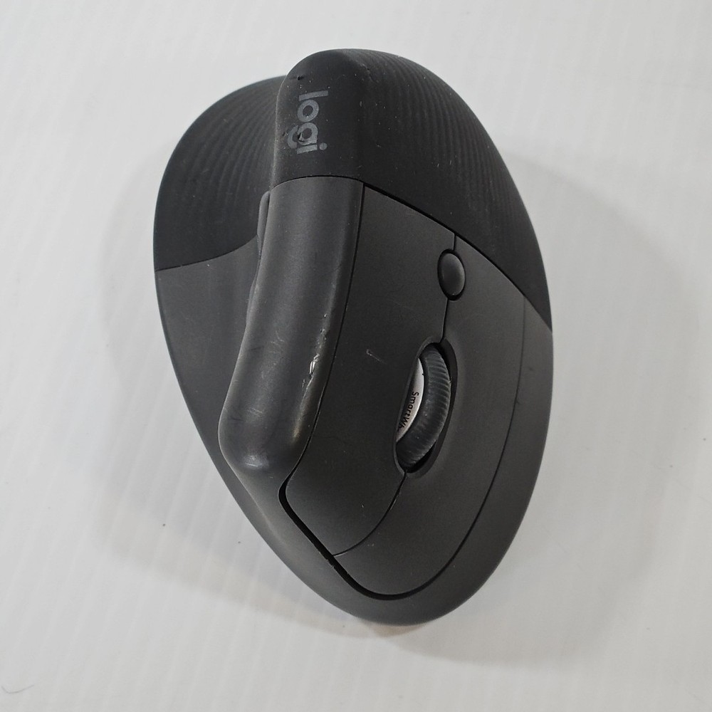 Logitech Lift Vertical Ergonomic Mouse Graphite Bluetooth