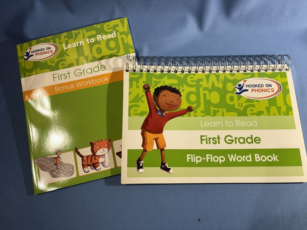 Hooked on Phonics Master Reader 2nd-6th Gr Kinder 1st 2nd COMPLETE More New Open