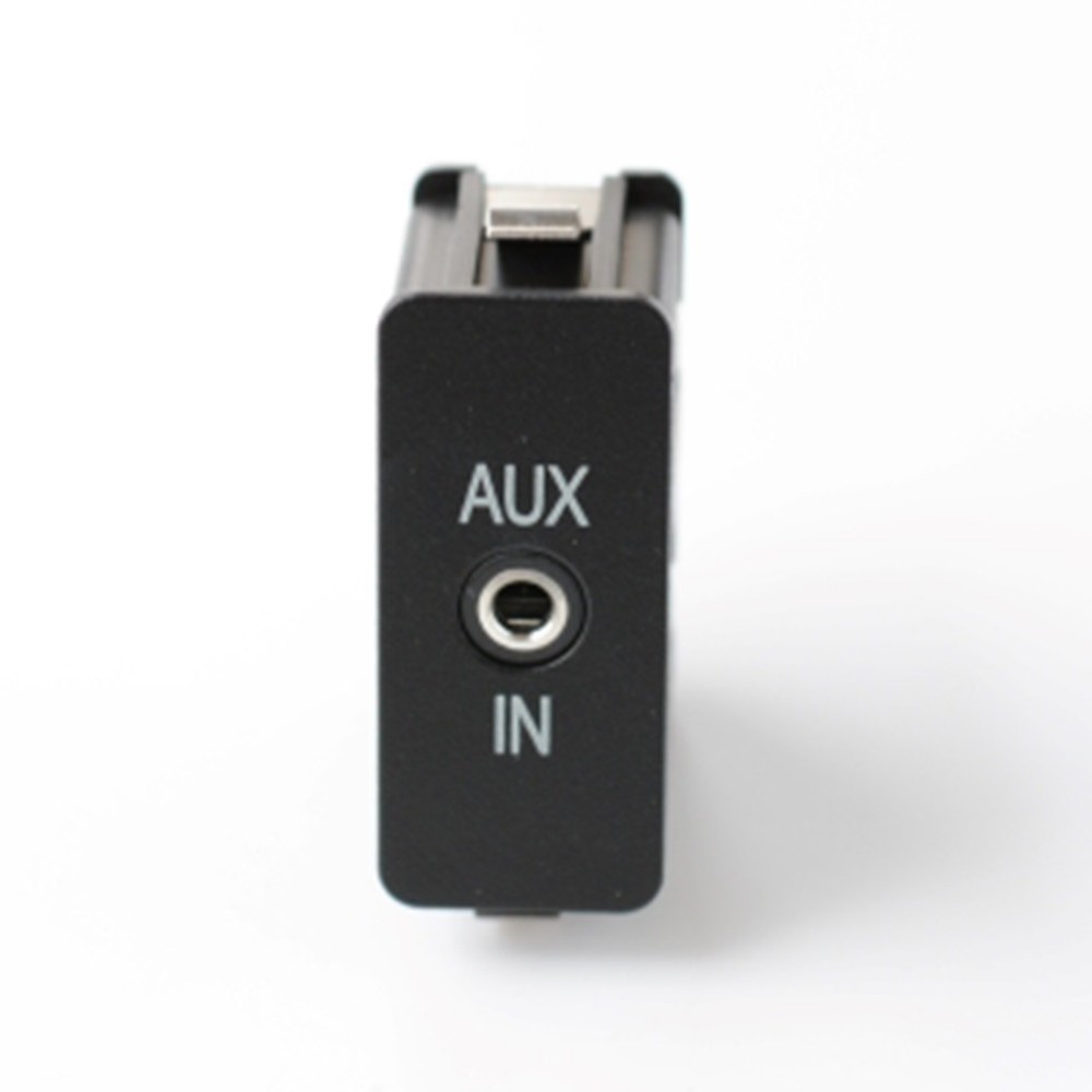 For-BMW 1 3 5 6 7 X3 For X5 SERIES E60 E61 E81 E87 E90 Audio Aux In Socket-Plug