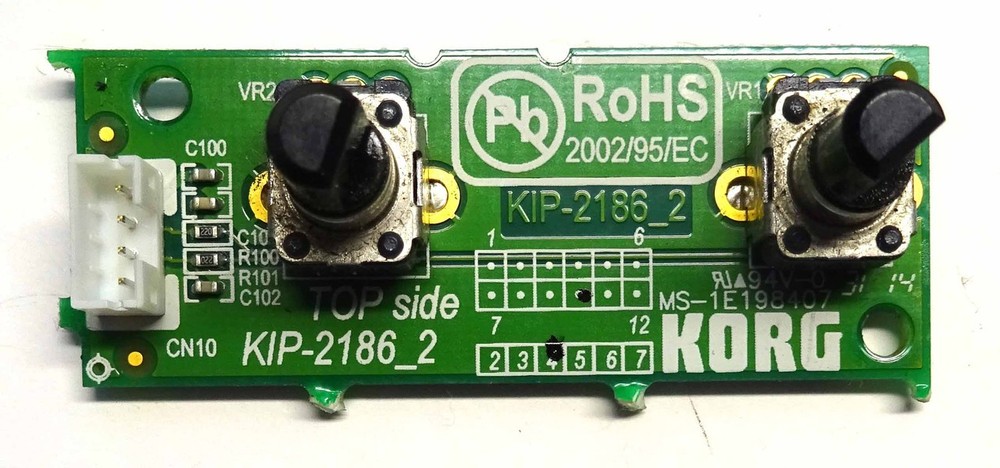 Korg Pa600 Master Volume/Balance Board