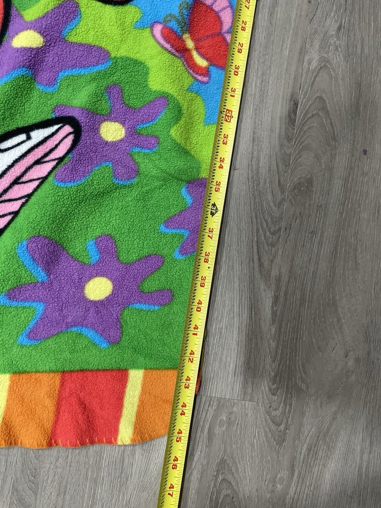 Dora the Explorer Plush Throw Blanket Boots Nickelodeon 45x45