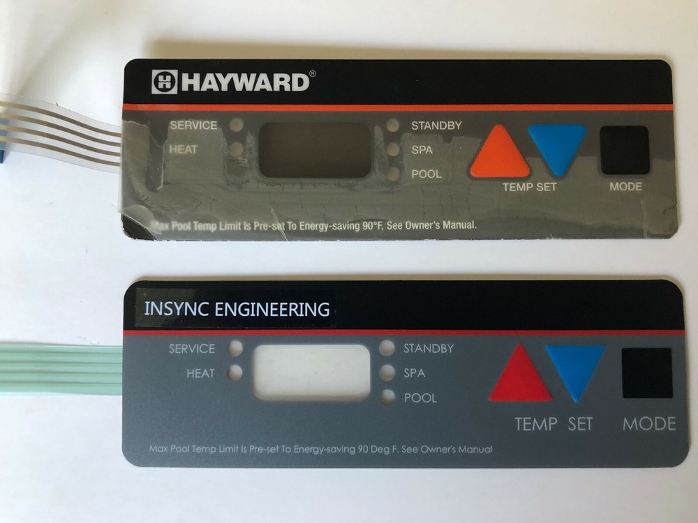INSYNC Compare Hayward Keypad FDXLBKP1930 IDXL2BKP1930 HAXCPA1932 IDXL2BKP1931